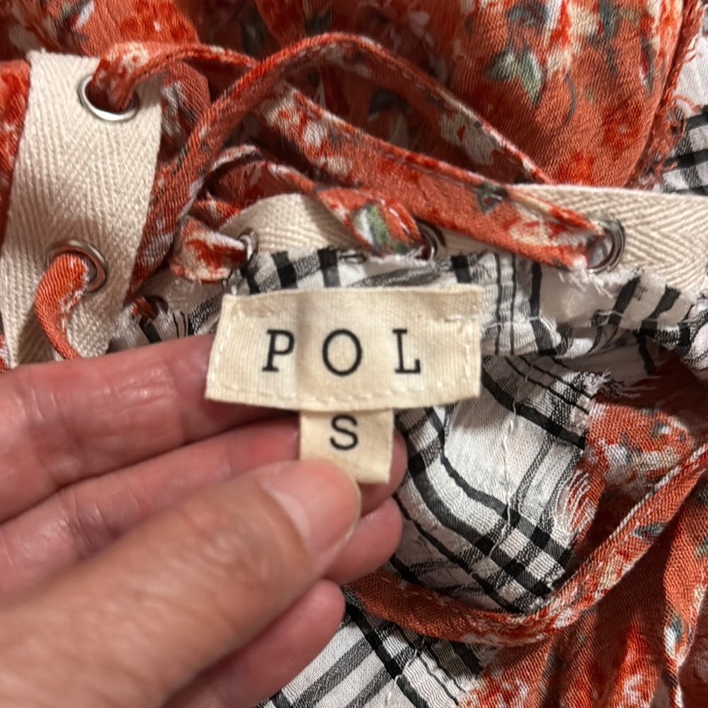 Pol Patchwork Asymmetrical Mixed Print Sleeveless… - image 7